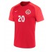 Cheap Canada Jonathan David #20 Home Football Shirt World Cup 2022 Short Sleeve